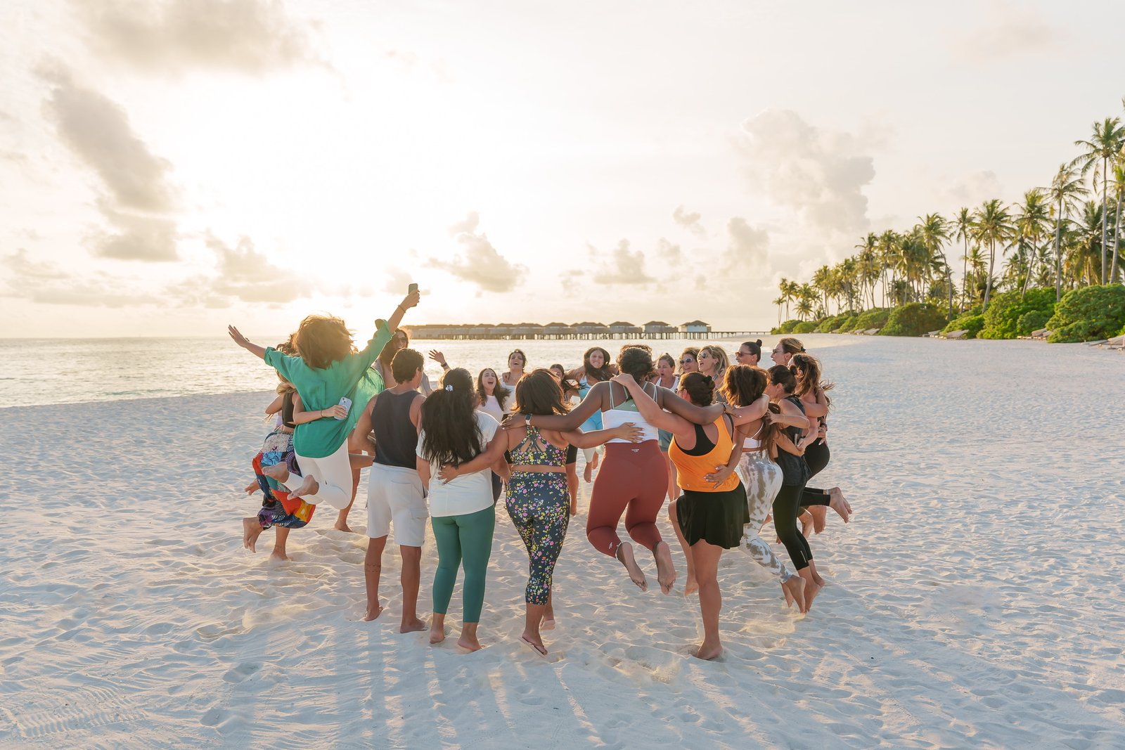 Maldives retreat view