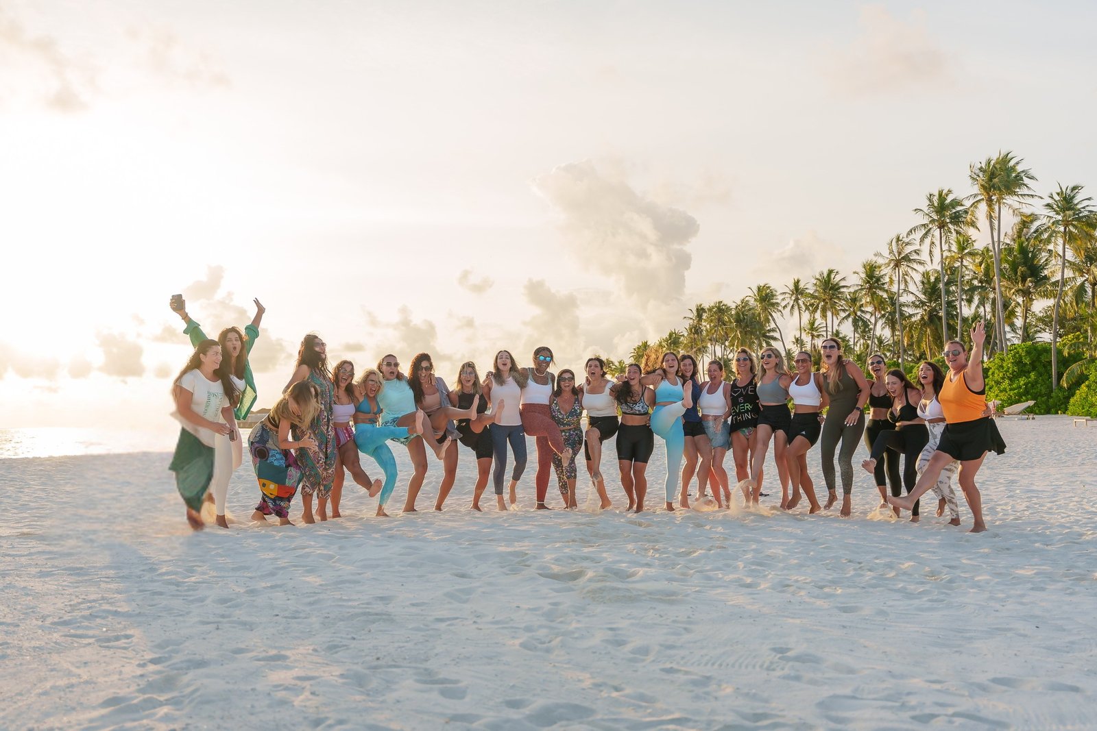 Infinity pool at sunset
